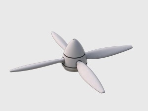 Spitfire IX rotol propeller and spinner 1/72